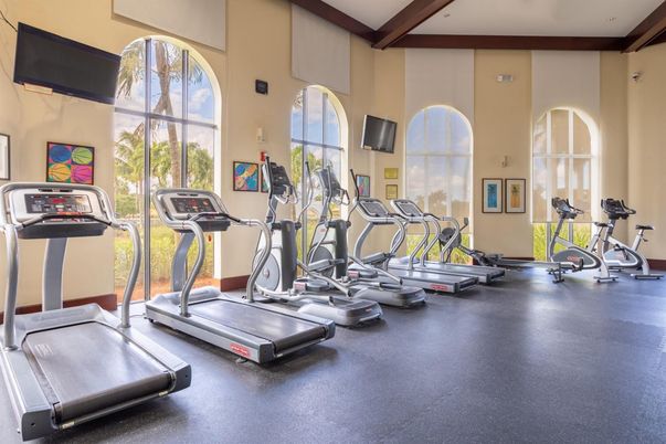 Fitness Equipment, Gym, Interior, Recessed Lighting