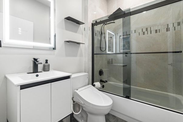 Bathroom, Glass Shower, Interior