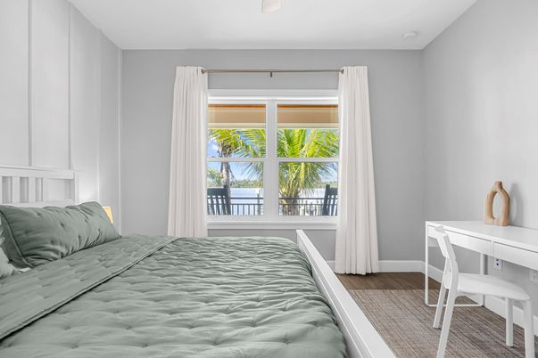 Bedroom, Interior, Water, Wood Texture Flooring