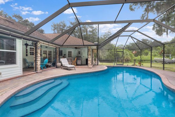 Glass Ceilings, Interior, Pool, Sun Room