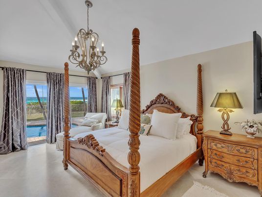 Bedroom, Chandelier, Interior
