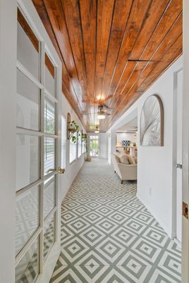 Interior, Wooden Ceilings