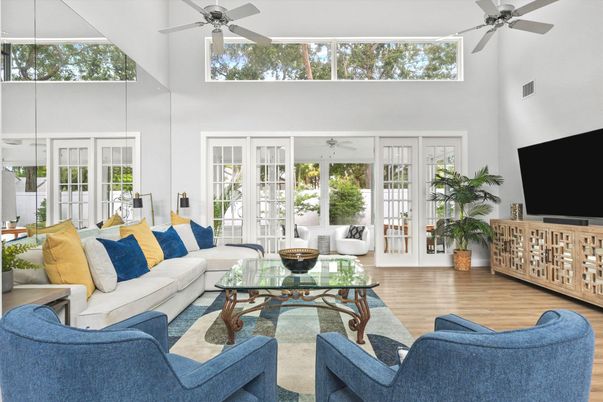 Interior, Living room, Sun Room, Wood Texture Flooring