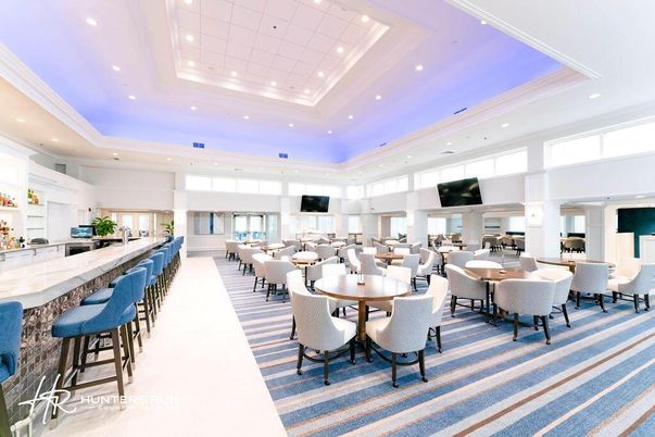 Dining room, Interior, Recessed Lighting