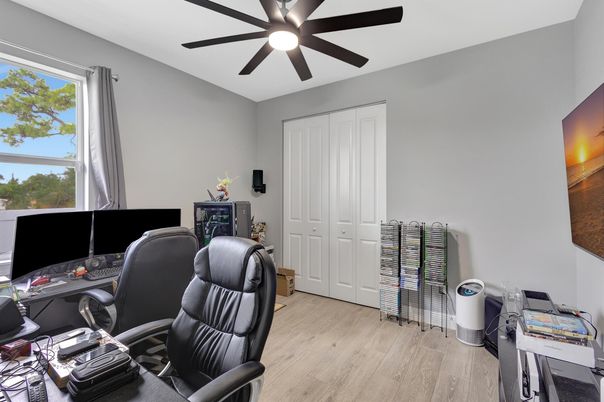 Home Office, Interior, Wood Texture Flooring