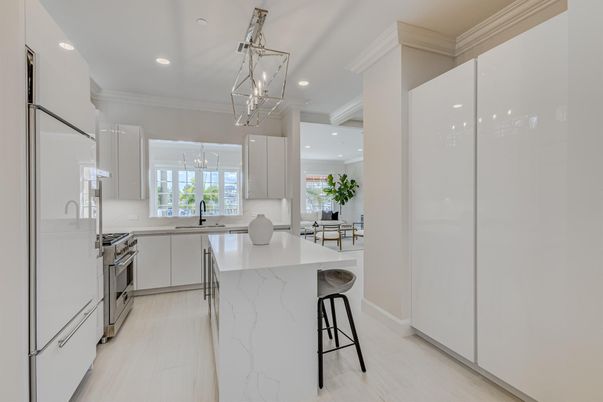 Interior, Kitchen, Pendant Lights, Recessed Lighting