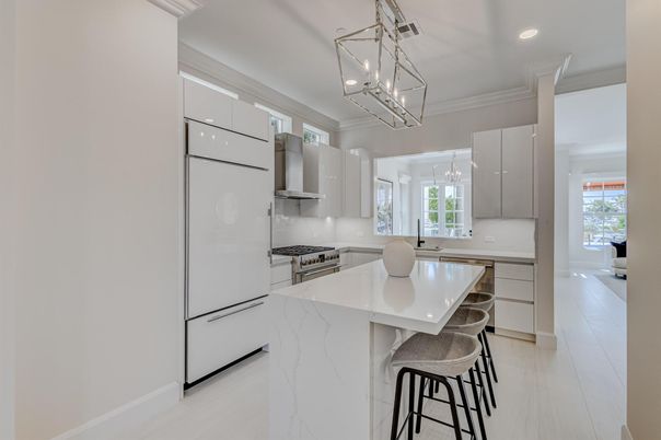 Interior, Kitchen, Pendant Lights, Recessed Lighting