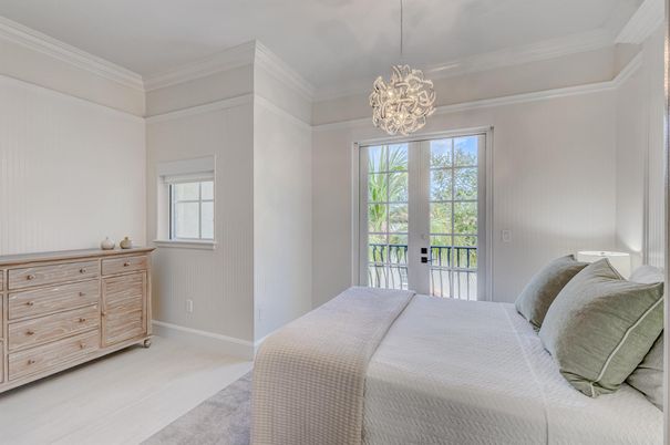 Bedroom, Interior, Pendant Lights