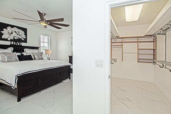 Bedroom, Interior, Marble