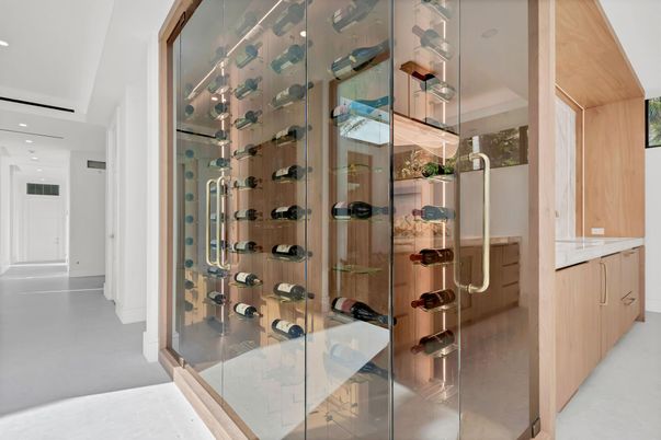 Interior, Recessed Lighting, Wine Storage