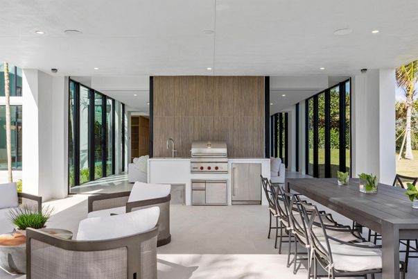 Dining room, Interior, Kitchen, Recessed Lighting