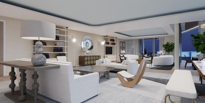 Interior, Living room