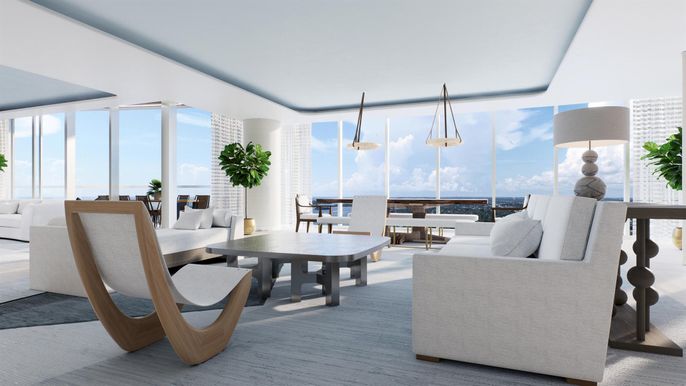Dining room, Interior, Living room, Pendant Lights
