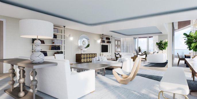 Interior, Living room