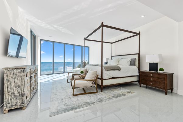 Bedroom, Interior, Recessed Lighting, Water