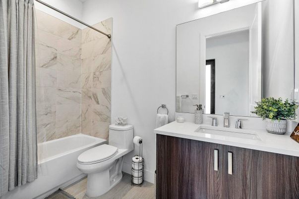 Bathroom, Interior, Marble Walls