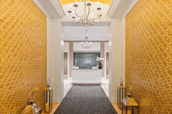 Chandelier, Interior, Recessed Lighting