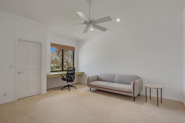 Home Office, Interior, Recessed Lighting
