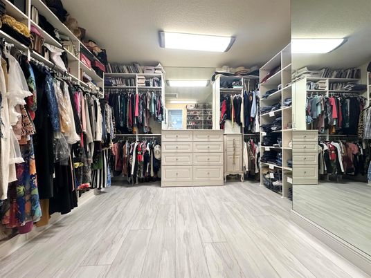 Interior, Marble, Walk-in Closets, Wood Texture Flooring