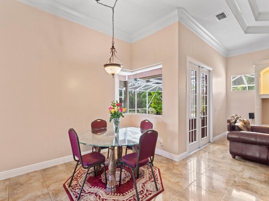 Dining room, Glass Ceilings, Interior, Pendant Lights