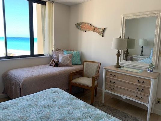 Bedroom, Interior, Water, Wood Texture Flooring