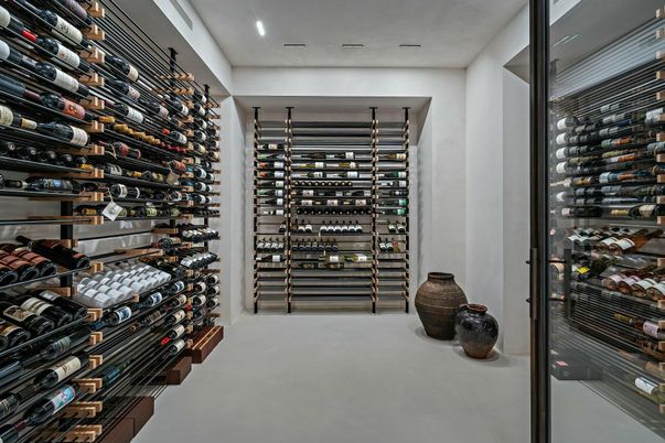 Interior, Recessed Lighting, Wine Storage