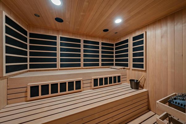 Interior, Recessed Lighting, Sauna Room