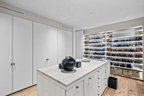 Interior, Recessed Lighting, Walk-in Closets, Wood Texture Flooring