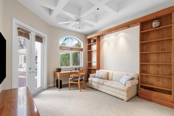 Home Office, Interior, Recessed Lighting