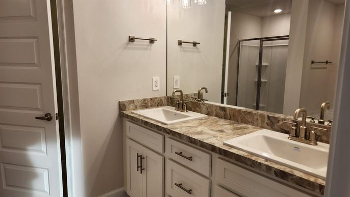 Bathroom, Dual Sink Vanities, Interior