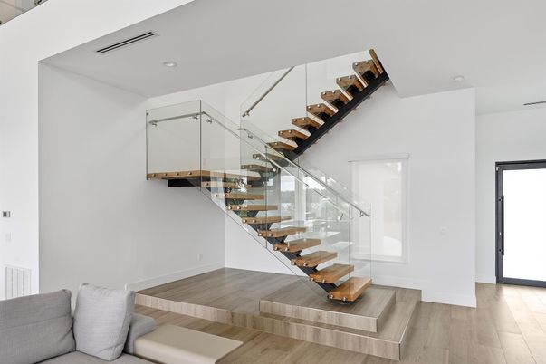 Interior, Recessed Lighting, Wood Texture Flooring