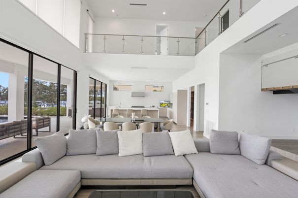 Dining room, Interior, Living room, Recessed Lighting
