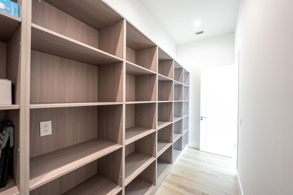 Interior, Recessed Lighting, Walk-in Closets, Wood Texture Flooring