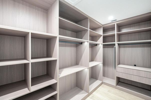 Interior, Recessed Lighting, Walk-in Closets, Wood Texture Flooring