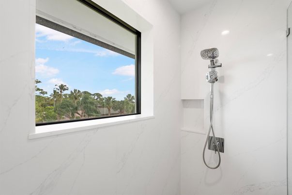 Bathroom, Interior, Marble Walls