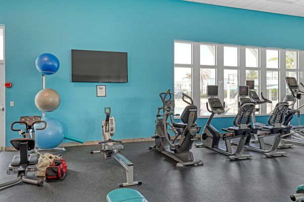 Fitness Equipment, Gym, Interior