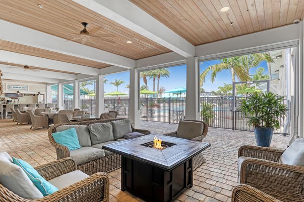 Dining room, Interior, Living room, Recessed Lighting, Sun Room, Wooden Ceilings