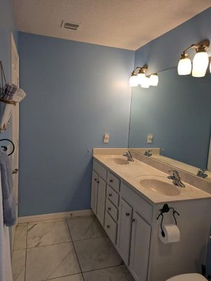 Bathroom, Dual Sink Vanities, Interior, Marble