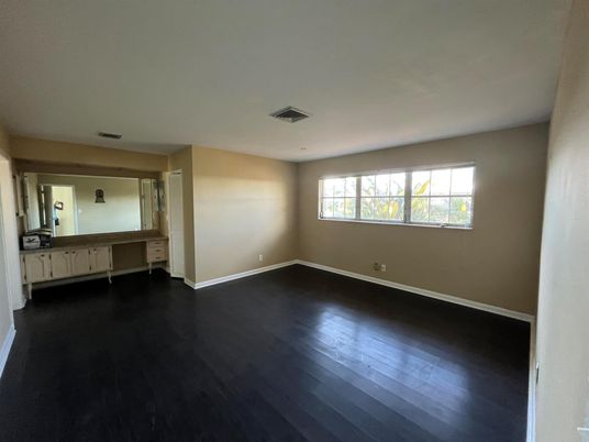 Bathroom, Empty room, Interior, Wood Texture Flooring