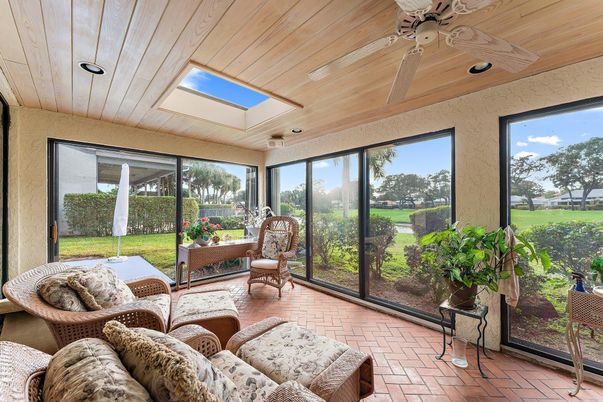 Interior, Sun Room, Wooden Ceilings
