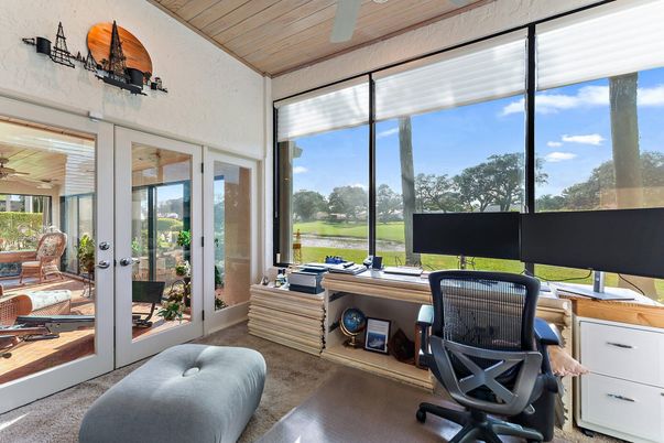 Home Office, Interior, Sun Room