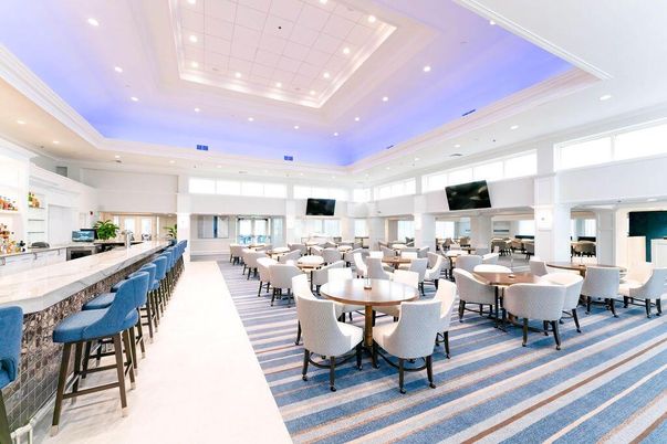 Dining room, Interior, Recessed Lighting