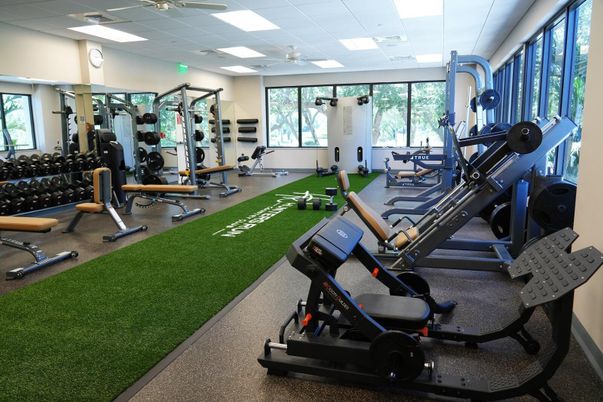 Fitness Equipment, Gym, Interior, Recessed Lighting