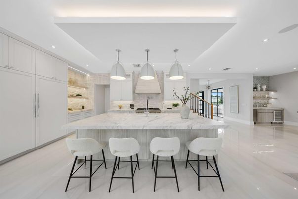 Interior, Kitchen, Pendant Lights, Recessed Lighting