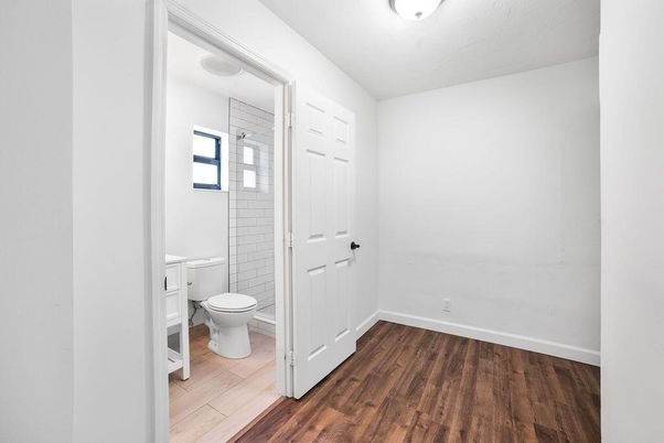 Bathroom, Empty room, Interior, Wood Texture Flooring