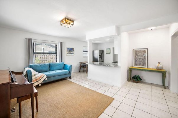 Interior, Kitchen, Living room, Recessed Lighting