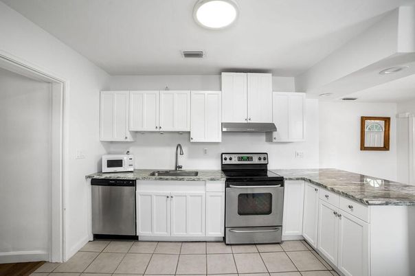 Interior, Kitchen, Recessed Lighting, Stainless Steel Appliances