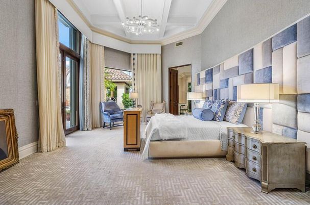 Bedroom, Interior, Pendant Lights