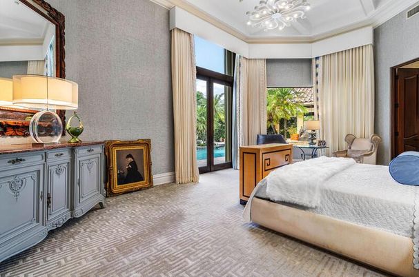Bedroom, Interior, Pendant Lights