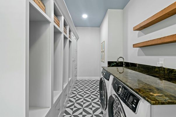 Interior, Recessed Lighting, Washer